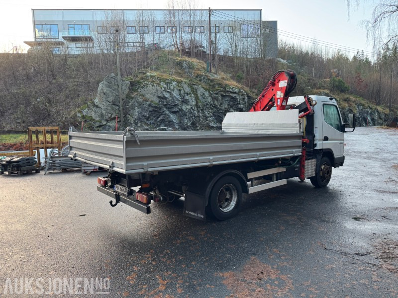 2008 Fuso Canter 7C18 - kranbil med 3-veis tipp - Atlas AK601.3 kran - EU-godkjent til 05/2026 - Crane truck: picture 5 2008 Fuso Canter 7C18 - kranbil med 3-veis tipp - Atlas AK601.3 kran - EU-godkjent til 05/2026 - Crane truck: picture 5