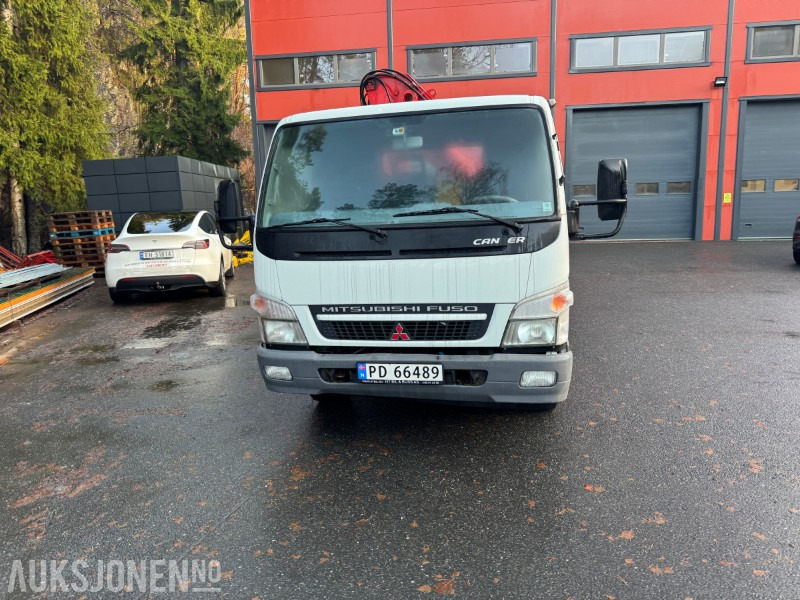 2008 Fuso Canter 7C18 - kranbil med 3-veis tipp - Atlas AK601.3 kran - EU-godkjent til 05/2026 - Crane truck: picture 2 2008 Fuso Canter 7C18 - kranbil med 3-veis tipp - Atlas AK601.3 kran - EU-godkjent til 05/2026 - Crane truck: picture 2