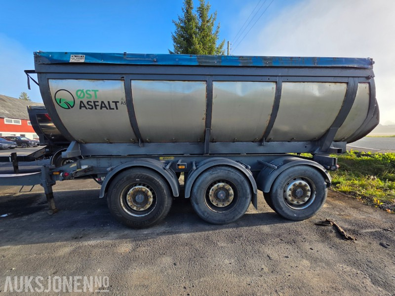 2009 Nor Slep PHV-24D asfalt henger 3 akslet - Tipper trailer: picture 2 2009 Nor Slep PHV-24D asfalt henger 3 akslet - Tipper trailer: picture 2