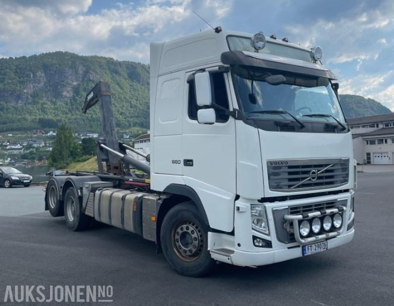 2009 Volvo FH16 Krokløft - 6x2 - Nylig EU godkjent - 1 stk containerkasse 35 m3 - 2 dekksett - Hook lift truck: picture 3 2009 Volvo FH16 Krokløft - 6x2 - Nylig EU godkjent - 1 stk containerkasse 35 m3 - 2 dekksett - Hook lift truck: picture 3