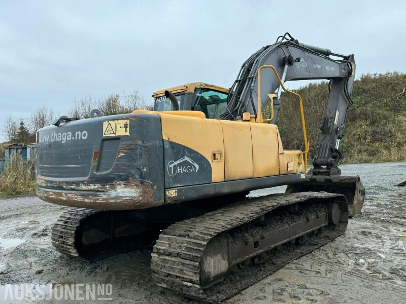 2011 Volvo EC210CL beltegraver HK S70 Engcon tiltrotator 9545 Timer - Excavator: picture 4 2011 Volvo EC210CL beltegraver HK S70 Engcon tiltrotator 9545 Timer - Excavator: picture 4