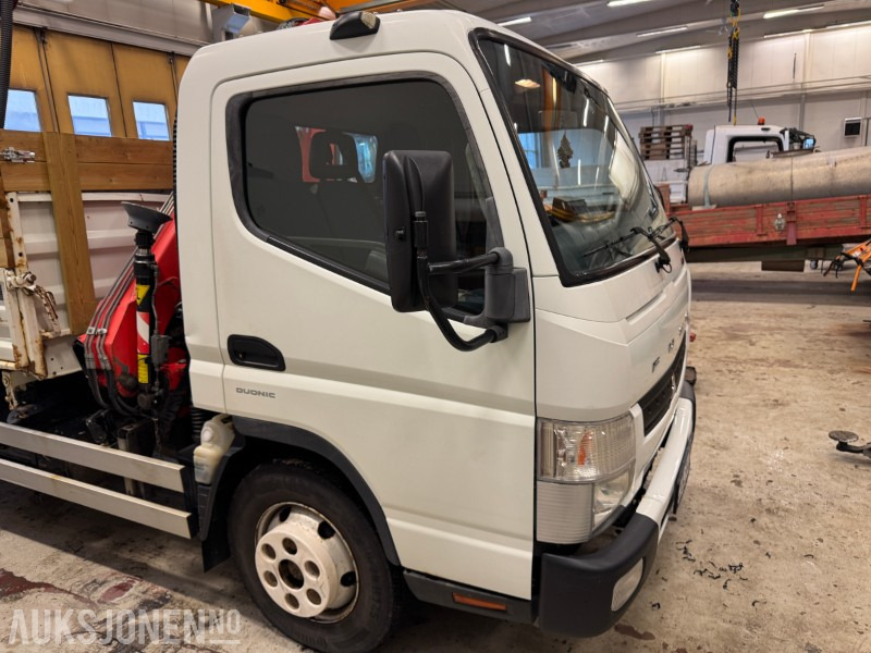 2012 Fuso Canter kranbil med plan - Crane truck: picture 4 2012 Fuso Canter kranbil med plan - Crane truck: picture 4