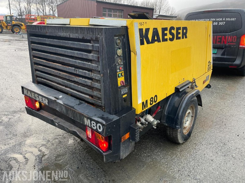2012 Kaeser M 80 tilhenger kompressor med 2654 timer - Construction equipment: picture 5 2012 Kaeser M 80 tilhenger kompressor med 2654 timer - Construction equipment: picture 5