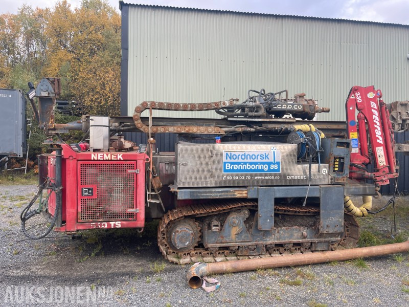 2012 Nemek 510 TS Borerigg med kran,13724 Timer - Drilling rig: picture 3 2012 Nemek 510 TS Borerigg med kran,13724 Timer - Drilling rig: picture 3