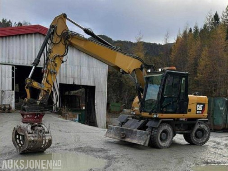 2013 Cat M313D med skjær kun 9.700 arbeidstimer! Indexator Rototilt, NY SERTIFISERT!, NYE DEKK! GRAVESKUFFE + PUSSESKUFFE TOP STAND! - Excavator: picture 1 2013 Cat M313D med skjær kun 9.700 arbeidstimer! Indexator Rototilt, NY SERTIFISERT!, NYE DEKK! GRAVESKUFFE + PUSSESKUFFE TOP STAND! - Excavator: picture 1