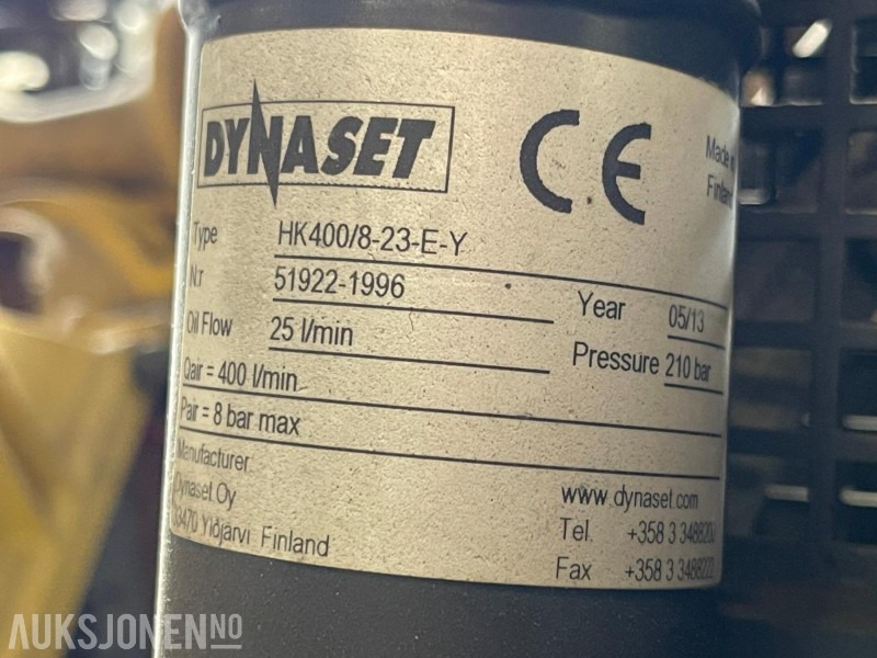 Construction equipment 2013 Dynaset HK400/8-23 Hydraulisk Kompressor: picture 6
