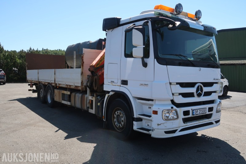 2013 Mercedes-Benz ACTROS 2536 med Palfinger PK165502 kran og baklift - Crane truck: picture 3 2013 Mercedes-Benz ACTROS 2536 med Palfinger PK165502 kran og baklift - Crane truck: picture 3