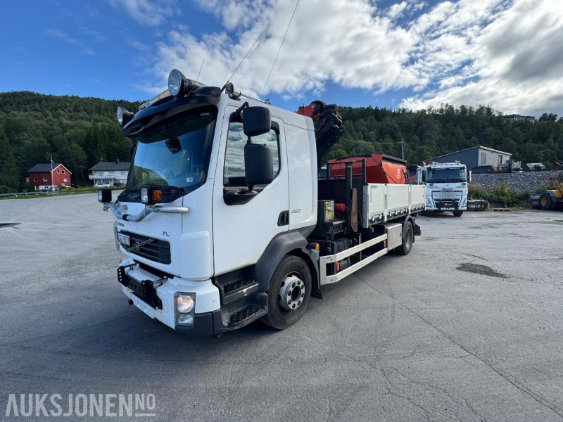 2013 Volvo FL-260 Kranbil - Palfinger - 3 Veis tipp - 277061KM - Crane truck: picture 1 2013 Volvo FL-260 Kranbil - Palfinger - 3 Veis tipp - 277061KM - Crane truck: picture 1