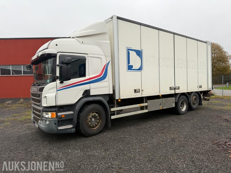 2014 Scania P370 SKAPBIL M/FULL SIDEÅPNING 18 PALLER TRUCKFESTE SERVICEHISTORIKK. - Box truck: picture 1 2014 Scania P370 SKAPBIL M/FULL SIDEÅPNING 18 PALLER TRUCKFESTE SERVICEHISTORIKK. - Box truck: picture 1