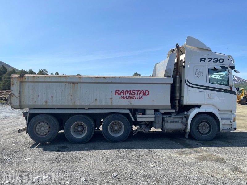 2014 Scania R730 Tridem Brøyterigget tippbil m/ underliggende skjær fra 2021! Euro 6 - Tipper: picture 5 2014 Scania R730 Tridem Brøyterigget tippbil m/ underliggende skjær fra 2021! Euro 6 - Tipper: picture 5
