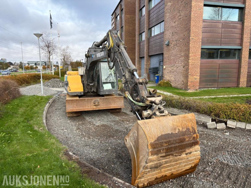 Excavator 2014 Volvo EC140D, Steelwrist tiltrotator: picture 9 Excavator 2014 Volvo EC140D, Steelwrist tiltrotator: picture 9