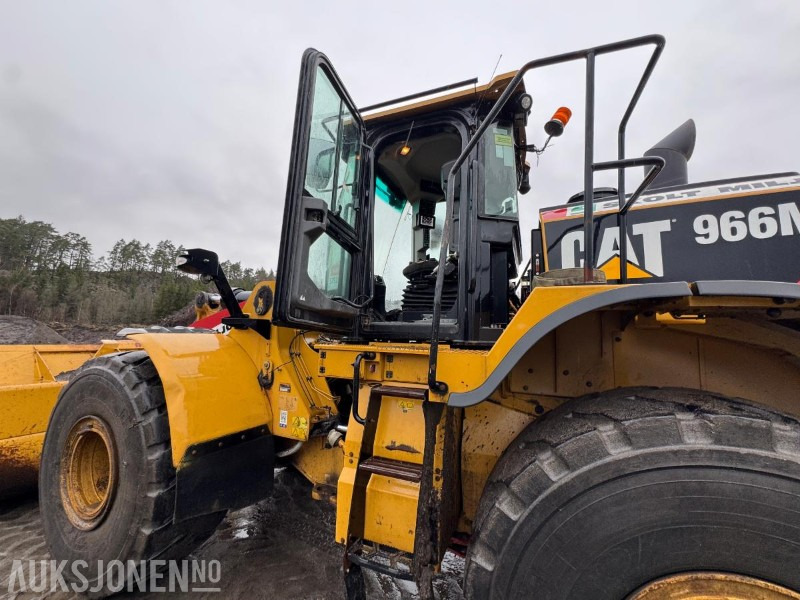 Wheel loader 2015 CAT 966M FOREST MACHINE HJULLASTER, VEKT, SENTRALSMØRING, FULL SERVICEHISTORIKK, SKUFFE: picture 18
