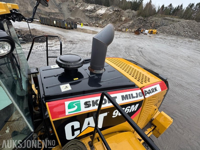 Wheel loader 2015 CAT 966M FOREST MACHINE HJULLASTER, VEKT, SENTRALSMØRING, FULL SERVICEHISTORIKK, SKUFFE: picture 38