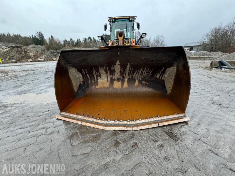 Wheel loader 2015 CAT 966M FOREST MACHINE HJULLASTER, VEKT, SENTRALSMØRING, FULL SERVICEHISTORIKK, SKUFFE: picture 12