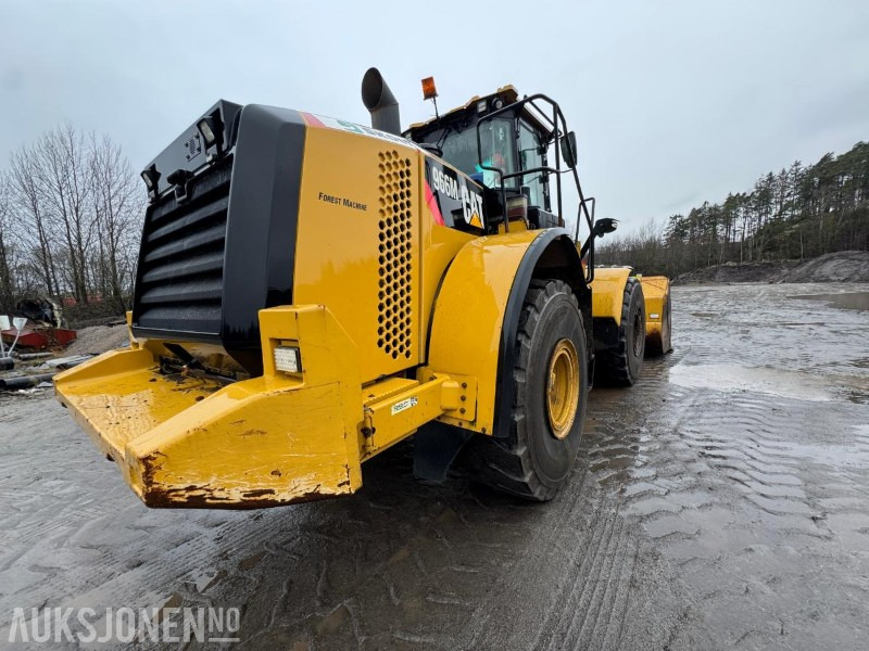 Wheel loader 2015 CAT 966M FOREST MACHINE HJULLASTER, VEKT, SENTRALSMØRING, FULL SERVICEHISTORIKK, SKUFFE: picture 40