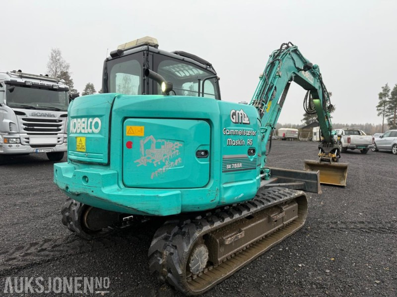 2015 Kobelco SK85MSR-3E Gummibelter, Engcon tiltrotator, 6213 timer - Excavator: picture 5 2015 Kobelco SK85MSR-3E Gummibelter, Engcon tiltrotator, 6213 timer - Excavator: picture 5