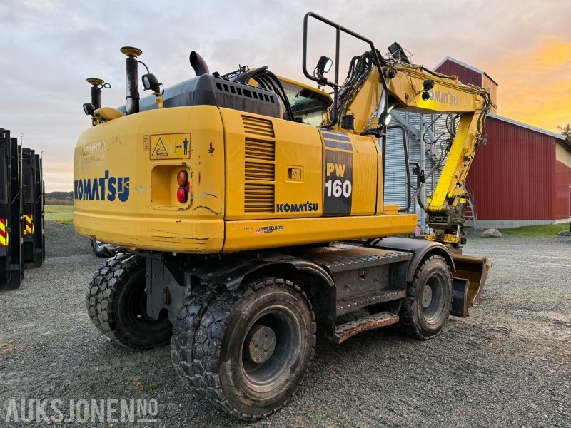 2015 Komatsu PW 160-8 - Excavator: picture 3 2015 Komatsu PW 160-8 - Excavator: picture 3