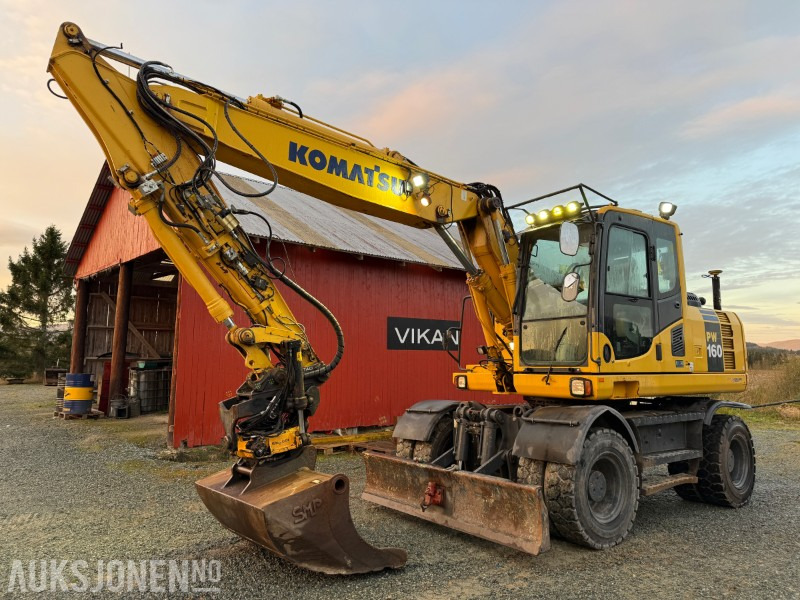 2015 Komatsu PW 160-8 - Excavator: picture 1 2015 Komatsu PW 160-8 - Excavator: picture 1