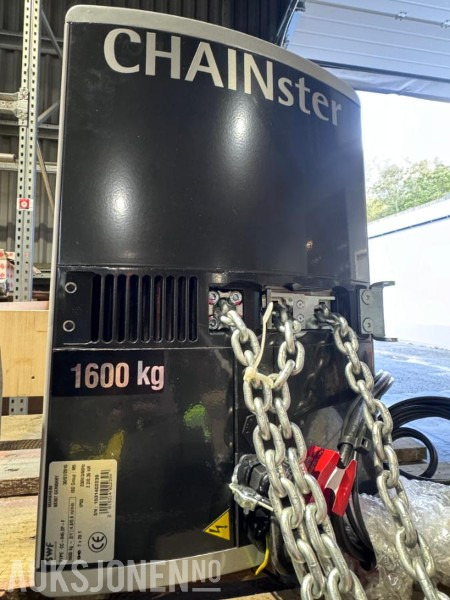 2015 SWF - Chainster 1600 kg - CC-045.2P-F - Elektrisk kjetting talje - Med kabelkontroll - Ubrukt i eske - Construction equipment: picture 2 2015 SWF - Chainster 1600 kg - CC-045.2P-F - Elektrisk kjetting talje - Med kabelkontroll - Ubrukt i eske - Construction equipment: picture 2