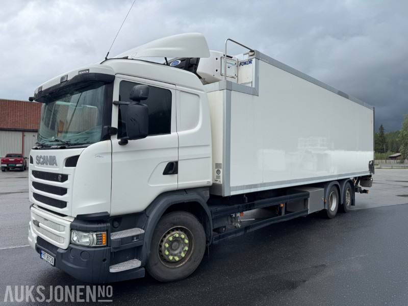 Box truck 2015 Scania G490 EURO 6, KJØLEAGGREGAT, LØFTELEM: picture 1