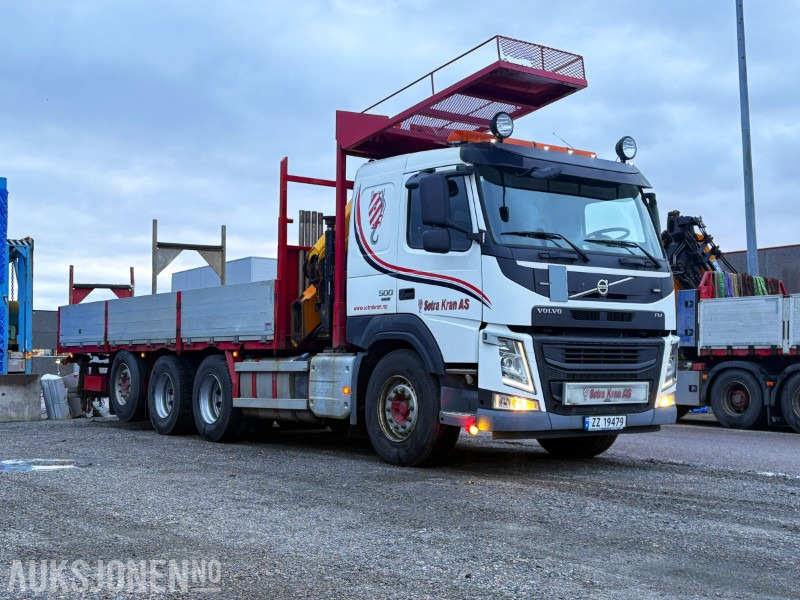 2015 Volvo FM 500 8x4 kranbil - Effer 215/6S kran og ARKA planpåbygg - EU godkjent til 30.09.26 - Crane truck: picture 2 2015 Volvo FM 500 8x4 kranbil - Effer 215/6S kran og ARKA planpåbygg - EU godkjent til 30.09.26 - Crane truck: picture 2