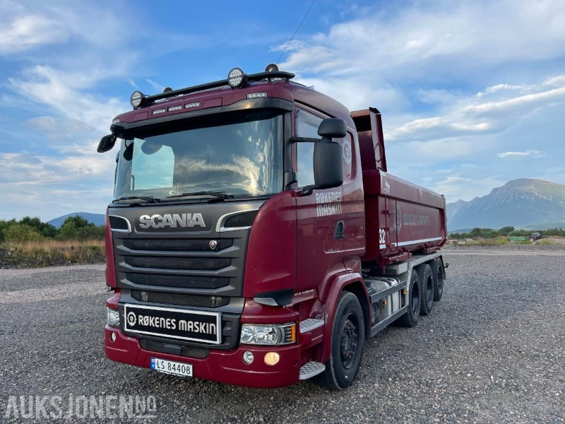 2016 Scania R580 8x4 Tridem Kombibil med kun 254000 km - Tipper: picture 1 2016 Scania R580 8x4 Tridem Kombibil med kun 254000 km - Tipper: picture 1