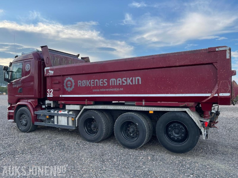 2016 Scania R580 8x4 Tridem Kombibil med kun 254000 km - Tipper: picture 5 2016 Scania R580 8x4 Tridem Kombibil med kun 254000 km - Tipper: picture 5