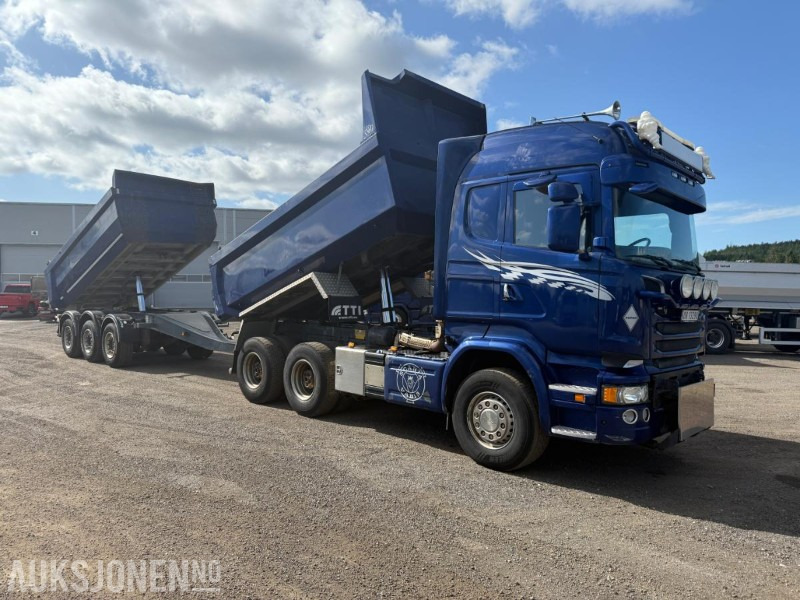 2016 Scania R730 6X4 Euro6 TIPPBIL M/ NOR SLEP HENGER BRØYTERIGGET NYLIG EU GODKJENT. - Tipper: picture 4 2016 Scania R730 6X4 Euro6 TIPPBIL M/ NOR SLEP HENGER BRØYTERIGGET NYLIG EU GODKJENT. - Tipper: picture 4