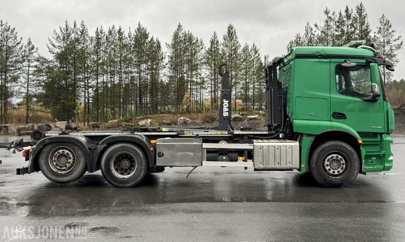 2017 MERCEDES-BENZ ACTROS 2546 6X2 KROKBIL JOAB EURO6 RETARDER VBG KAMERA LUFTFJÆRING - Hook lift truck: picture 4 2017 MERCEDES-BENZ ACTROS 2546 6X2 KROKBIL JOAB EURO6 RETARDER VBG KAMERA LUFTFJÆRING - Hook lift truck: picture 4