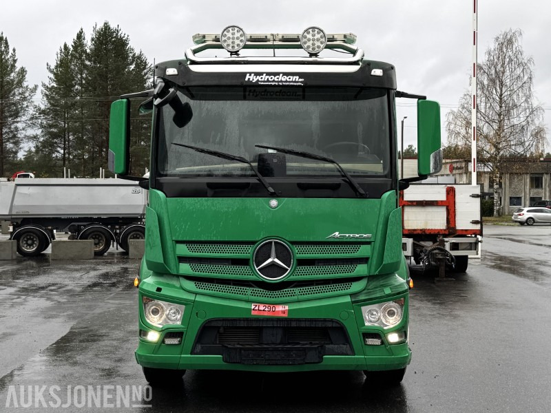 2017 MERCEDES-BENZ ACTROS 2546 6X2 KROKBIL JOAB EURO6 RETARDER VBG KAMERA LUFTFJÆRING - Hook lift truck: picture 2 2017 MERCEDES-BENZ ACTROS 2546 6X2 KROKBIL JOAB EURO6 RETARDER VBG KAMERA LUFTFJÆRING - Hook lift truck: picture 2