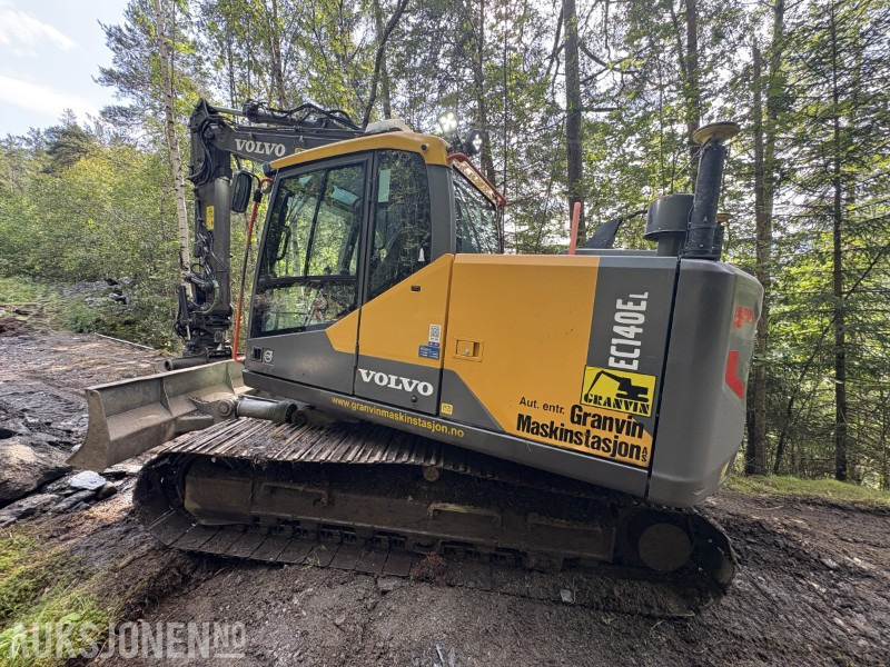2018 Volvo EC 140EL - Tilt - GPS - ny sertifisering og service - 6 818 TIMER - Excavator: picture 4 2018 Volvo EC 140EL - Tilt - GPS - ny sertifisering og service - 6 818 TIMER - Excavator: picture 4