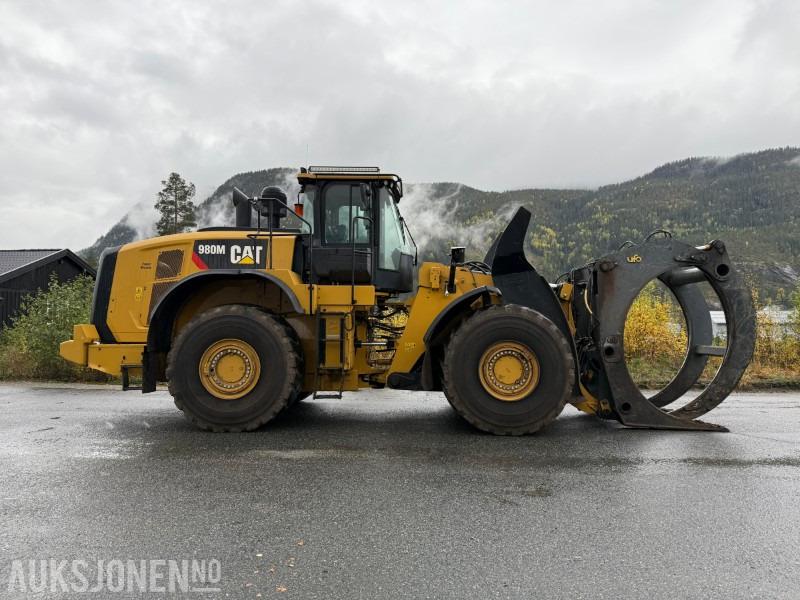 2019 Cat 980M hjullaster for tømmerhåndtering. - Wheel loader: picture 4 2019 Cat 980M hjullaster for tømmerhåndtering. - Wheel loader: picture 4