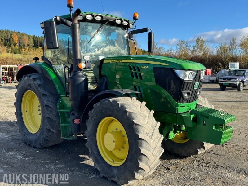 2019 John Deere 6145R 4X4, 192 HK PREMIUM EDITION LEVERES MED NYE DEKK OG - Farm tractor: picture 4 2019 John Deere 6145R 4X4, 192 HK PREMIUM EDITION LEVERES MED NYE DEKK OG - Farm tractor: picture 4