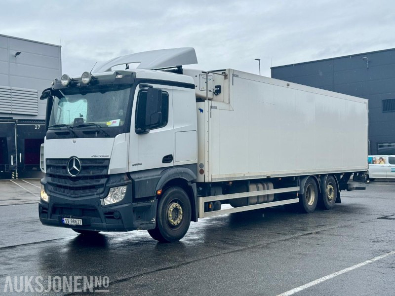 2019 Mercedes-Benz ACTROS - 6x2 - Eu-godkjent til 07/26 - Km: 150607 - Box truck: picture 1 2019 Mercedes-Benz ACTROS - 6x2 - Eu-godkjent til 07/26 - Km: 150607 - Box truck: picture 1
