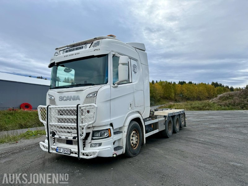2019 Scania R500 tridem (8X4) KROKBIL - Joab L24 krok - Ny EU-godkjenning - Hook lift truck: picture 1 2019 Scania R500 tridem (8X4) KROKBIL - Joab L24 krok - Ny EU-godkjenning - Hook lift truck: picture 1