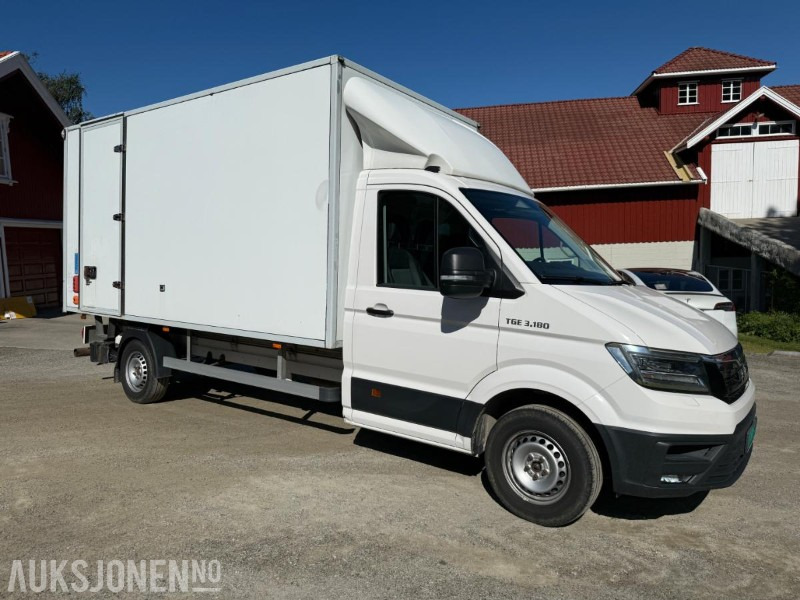 2020 MAN TGE 3.180 2,0 TDI 177HK SKAPBIL - 8 PALLER - SERVICEHISTORIKK - AUTOMAT - BAKLØFT - Box truck: picture 1 2020 MAN TGE 3.180 2,0 TDI 177HK SKAPBIL - 8 PALLER - SERVICEHISTORIKK - AUTOMAT - BAKLØFT - Box truck: picture 1