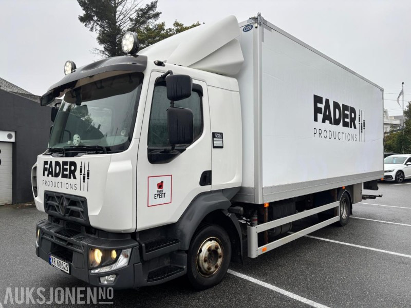 2020 RENAULT D-210 DTI 5 – 7.5T 4x2. SKAPBIL. EURO6. ZEPRO LØFTELEM. 15Paller. - Box truck: picture 1 2020 RENAULT D-210 DTI 5 – 7.5T 4x2. SKAPBIL. EURO6. ZEPRO LØFTELEM. 15Paller. - Box truck: picture 1