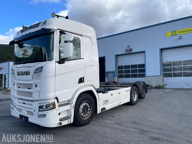 2020 Scania R580 6X2 CHASSIS - 570.526 KM/VBG/HELLUFT - Cab chassis truck: picture 1 2020 Scania R580 6X2 CHASSIS - 570.526 KM/VBG/HELLUFT - Cab chassis truck: picture 1