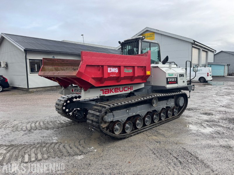 2021 Takeuchi TCR50-2 beltedumper 180° roterende kasse, kamera, 269 timer - Dumper: picture 5 2021 Takeuchi TCR50-2 beltedumper 180° roterende kasse, kamera, 269 timer - Dumper: picture 5
