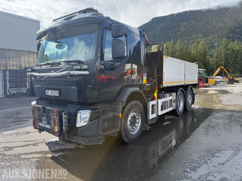Crane truck 2021 Volvo FE BRØYTERIGGET KRANBIL: picture 1