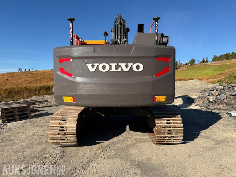 Excavator 2022 Volvo EC220EL BELTEGRAVER ROTOTILT SERVICEHISTORIKK: picture 8