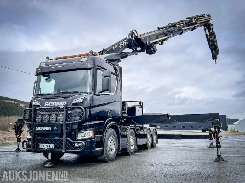 2025 Scania R770 - 8x4 - Trekkvogn med Fassi 115 Tonnmeter kran med L616 Jib og V20 Vinsj - Model F1150RA.2.28 XHE-Dynamic - Kun 11.000 km - Crane truck: picture 3 2025 Scania R770 - 8x4 - Trekkvogn med Fassi 115 Tonnmeter kran med L616 Jib og V20 Vinsj - Model F1150RA.2.28 XHE-Dynamic - Kun 11.000 km - Crane truck: picture 3