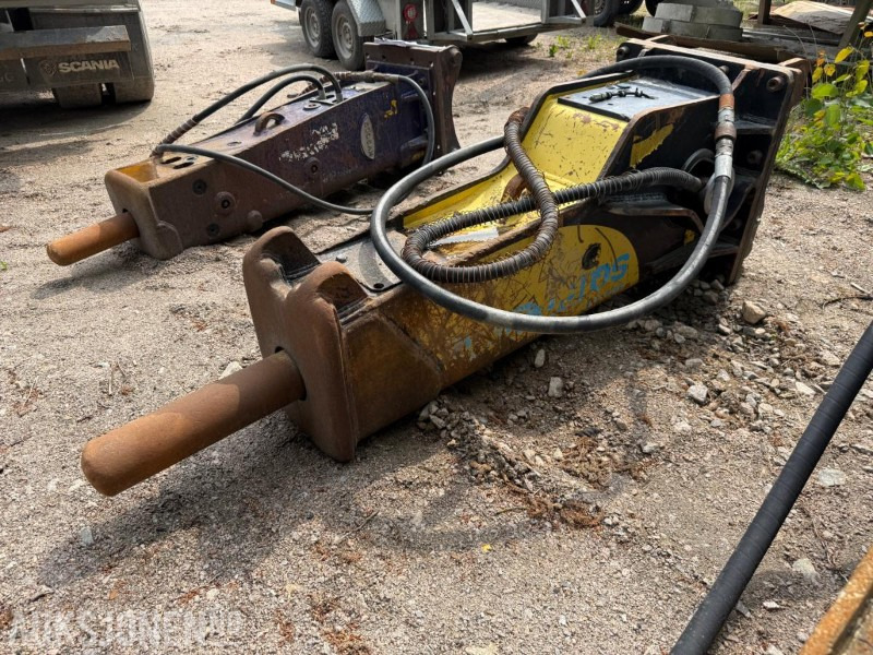 2014 SOOSAN PIGGHAMMER M/KOMBIFESTE S60 OG S70. - Attachment for Construction machinery: picture 1 2014 SOOSAN PIGGHAMMER M/KOMBIFESTE S60 OG S70. - Attachment for Construction machinery: picture 1