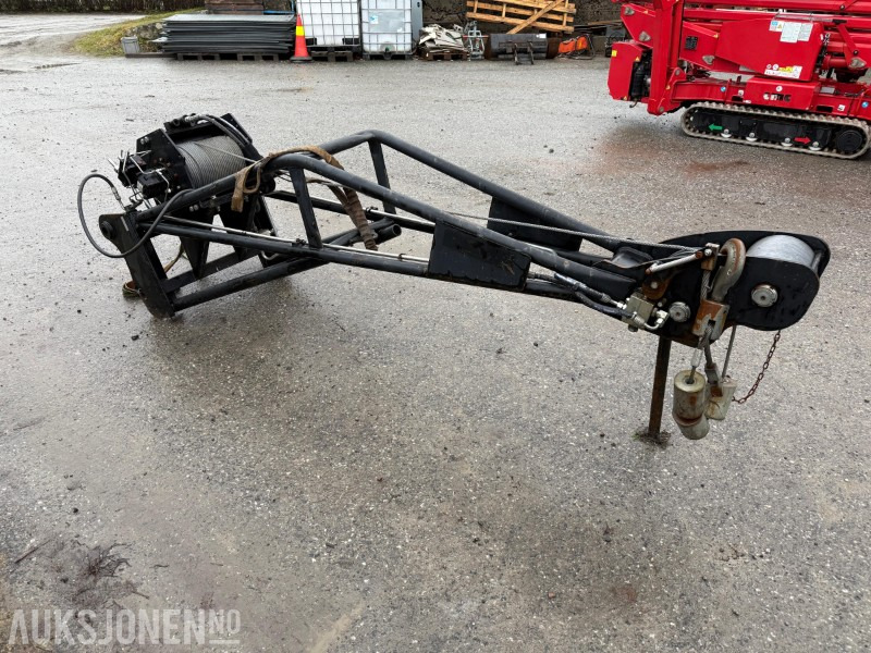 2015 Manitou PT 1500 JIB m Vinsj, 1500 kg, 210 bar, brukt på teleskoptruck - Attachment for Construction machinery: picture 3 2015 Manitou PT 1500 JIB m Vinsj, 1500 kg, 210 bar, brukt på teleskoptruck - Attachment for Construction machinery: picture 3