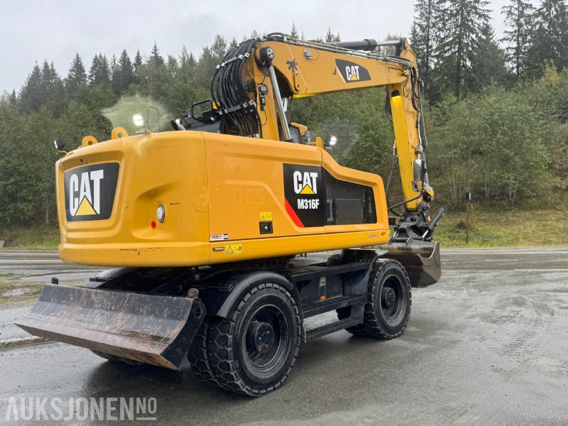 Cat M316 F 19 HJULMASKIN - Excavator: picture 4 Cat M316 F 19 HJULMASKIN - Excavator: picture 4