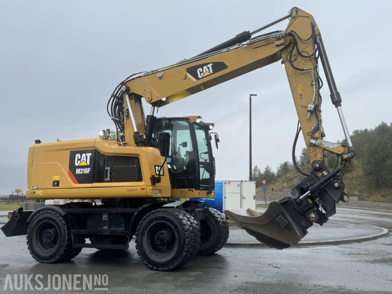 Cat M316 F 19 HJULMASKIN - Excavator: picture 3 Cat M316 F 19 HJULMASKIN - Excavator: picture 3