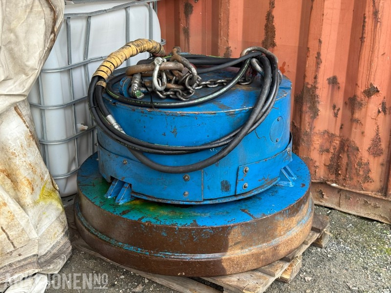 Construction equipment Hydraulisk magnet - Diameter på plate 125 cm: picture 7