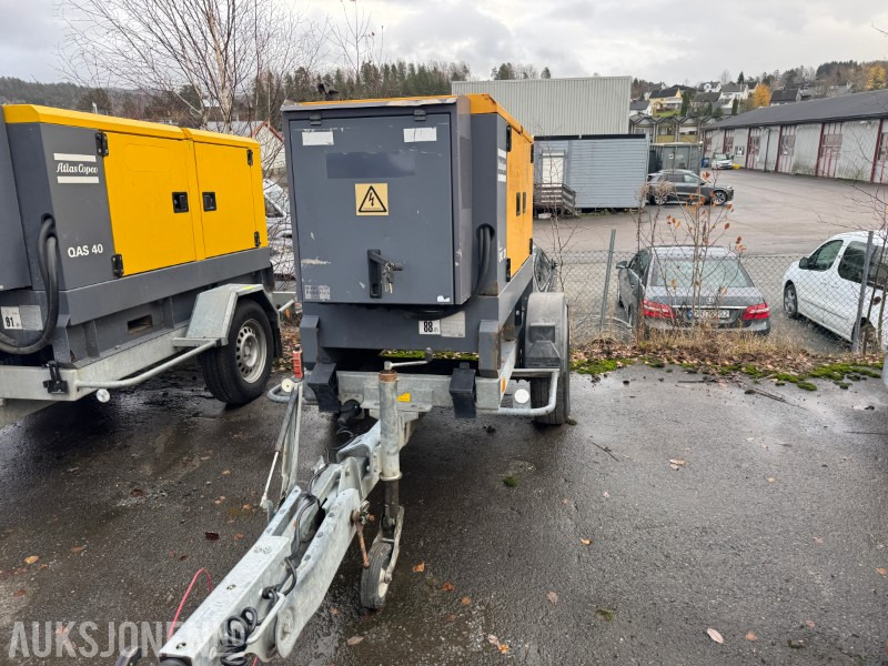 2010 Atlas Copco Atlas Copco QAS 20 - Strømaggregat 20 kVA, 400/230V - Industrial equipment: picture 3 2010 Atlas Copco Atlas Copco QAS 20 - Strømaggregat 20 kVA, 400/230V - Industrial equipment: picture 3