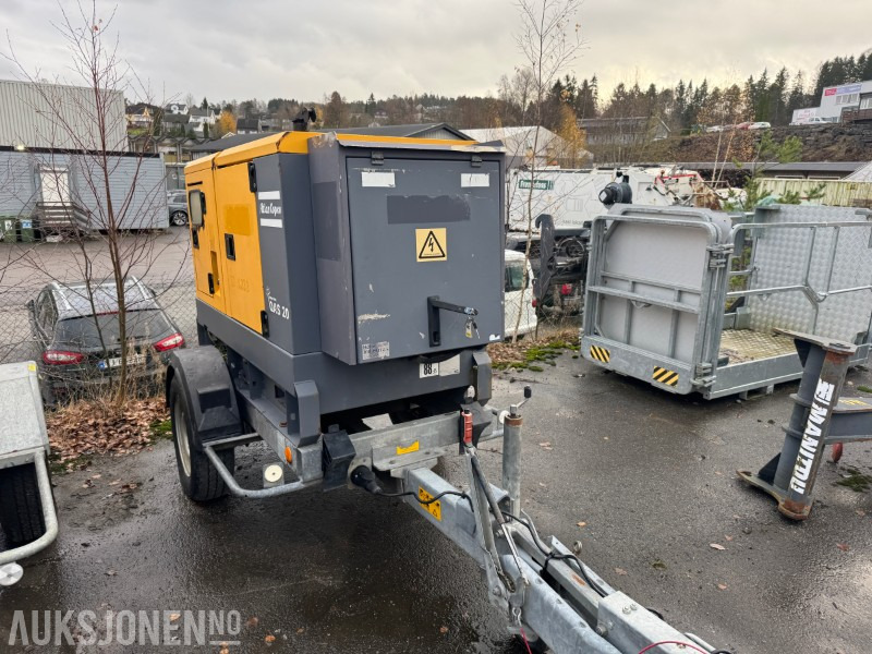 2010 Atlas Copco Atlas Copco QAS 20 - Strømaggregat 20 kVA, 400/230V - Industrial equipment: picture 4 2010 Atlas Copco Atlas Copco QAS 20 - Strømaggregat 20 kVA, 400/230V - Industrial equipment: picture 4