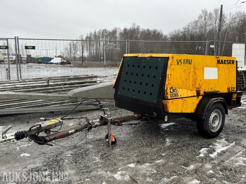 Kaeser M52 kompressor / 2756 timer - Construction equipment: picture 1 Kaeser M52 kompressor / 2756 timer - Construction equipment: picture 1